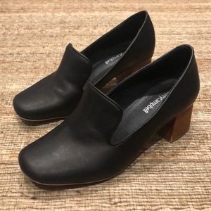 Jeffrey Cambell Wood Heeled Loafers